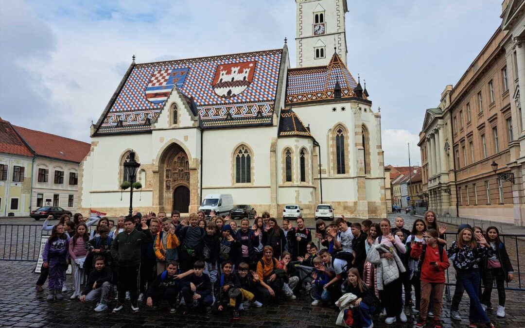 Učenici 5. razreda na terenskoj nastavi u Zagrebu