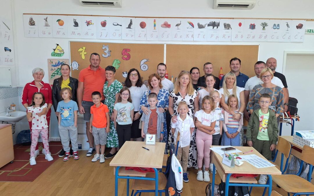 Prijem prvašića u Područnoj školi Lepajci