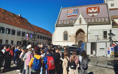 Učenici 5. razreda na terenskoj nastavi u Zagrebu