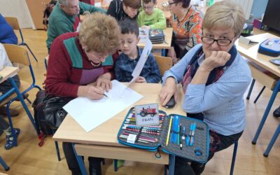Druženje s bakama i djedovima u PŠ Lepajci