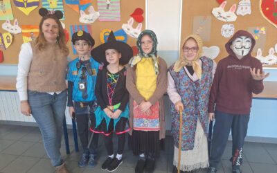Fašnik u Područnoj školi Lepajci – dan ispunjen smijehom, pjesmom i krafnama