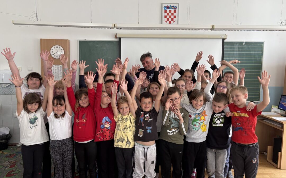 Radionica crtanog filma u Područnoj školi Lepajci