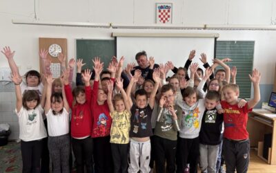 Radionica crtanog filma u Područnoj školi Lepajci