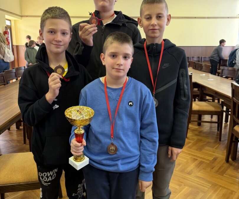 Sjajan uspjeh naših šahista – 3. mjesto na županijskom natjecanju!